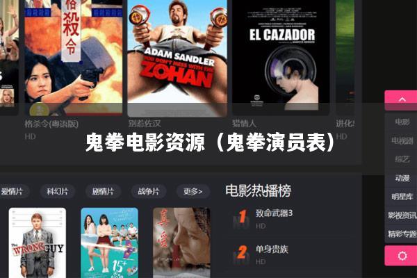 鬼拳电影资源(鬼拳演员表)