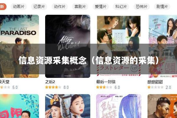 信息资源采集概念(信息资源的采集)